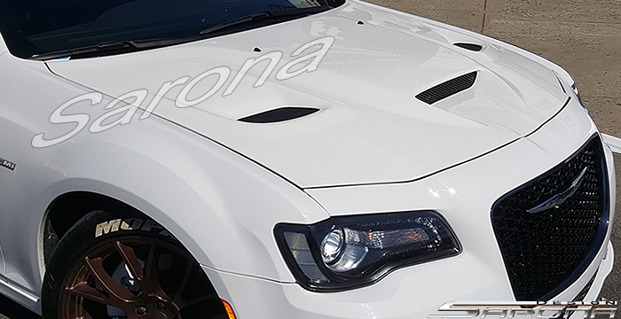 Custom Chrysler 300  Sedan Hood (2011 - 2018) - $980.00 (Part #CR-002-HD)